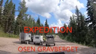 Expedition Osen Gravberget Day 8 of 9 ATV/UTV Camping tur/trip/Overland trailer/Can am/polaris