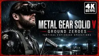 METAL GEAR SOLID V: GROUND ZEROES (FULL GAME) No Commentary, No Deaths, No Loadings