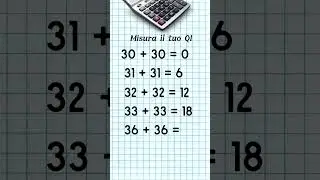 QI test! Misura il tuo QI. Conosci la riaposta? #quiz #test #indovinelli #enigma #qi