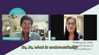Dr. Hobson chats with Dr. Joanne Ritchie to discuss what is endometriosis.