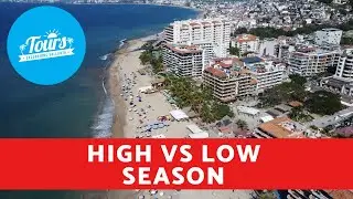 Differences between high and low season in Puerto Vallarta