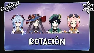 Rotaciones de equipos | MorGaNa (Ganyu/Mona/Venti/Diona) | Guia de rotaci&oacute;n