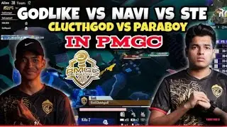 CLUTCHGOD vs PARABOY IN PMGC ~ MORTAL REACTION ON GODL vs NVXQF IN PMGC ~ PMGC SCRIMS HIGHLIGHTS