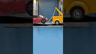 Fixing a Burnt Car &ndash; Satisfying Car Repair Game! 🚗🔥✨ #cargames #shorts #asmr