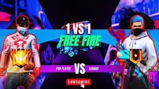 Ojha vs God level pro player 😱😱 | Will Ojha win? | Intense 1 vs 1 FREEFIRE match | Custom 1vs1 | 