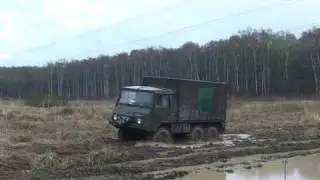 Pinzgauer Steyr Puch 712 AMB 6x6 and Russian dirt