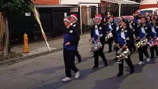 Banda escolar el árbol de la vida pasacalle navideño 23/12/2025