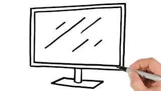 How to Draw a TV  | Super Easy Step-by-Step Tutorial!