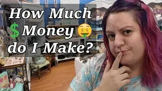 How much money does a new antique booth make!?