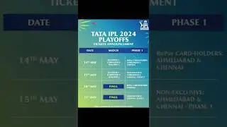 tata ipl 2024 playoffs venue #shorts #ipl #ipl2024 #iplhighlights #ipllive #ipltodaylive #cricket