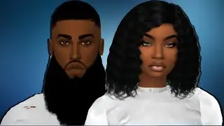 Jamari & Jalisa Barbosa | The SIMS 4 Create A Sim | Melanin Sims