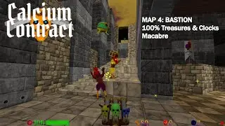 Calcium Contract - Map 4: Bastion (Macabre, 100% Treasures/Clocks)