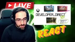 🔴React - XBOX Developer's Direct | LIVE REACT