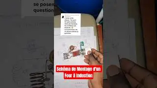Le BON sch&eacute;ma de montage d'un four &agrave; induction a MOSFET IRFZ44N ou IRF3205 #stitch #tech #profkengne