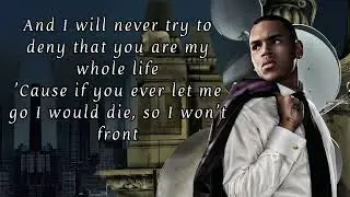Chris Brown - With You (Lyrics)
