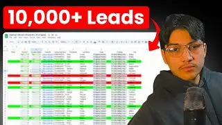 How I scrape 10,000+ Leads for my SMMA (New Method)