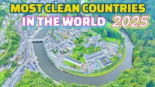Top 10 Cleanest Countries in the World | Most Eco-Friendly Nations  I 4K Travel Through Knowledge