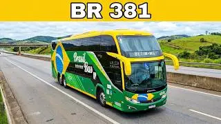 BR 381 Parte 2 - Movimentação de Ônibus