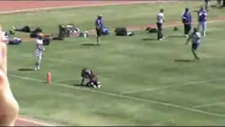 No Way! NO WAY!!!  nike speed justin evans TD catch