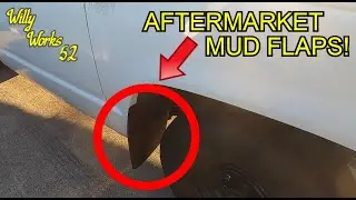Adding Aftermarket Mud Flaps To My 1992 Chevy C1500 GMT400
