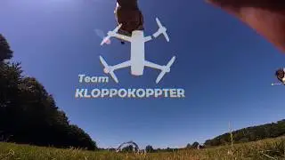 Old School FPV Racing - Return of the cheapo-beachflags!