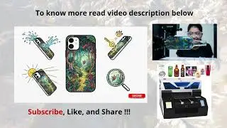 VEVOR A3/A4 UV Printer: Print on Bottles, Cases, Wood & Glass