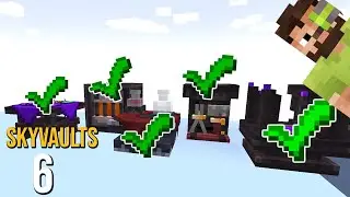 Gear REROLLING and Questing! | Skyblock Modded Minecraft 6