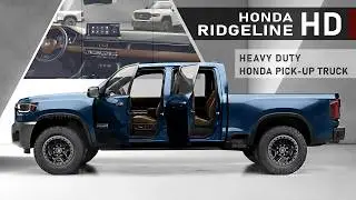 2027 Honda Ridgeline HD - INTERIOR & Exterior Preview