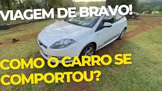 FIAT BRAVO T-Jet - Primeira viagem! Minhas impress&otilde;es e consumo!