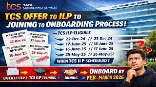TCS Offer Letter to ILP to Joining Process 2026 | ILP Schedule Kab Hoga? Feb-March Onboarding Update