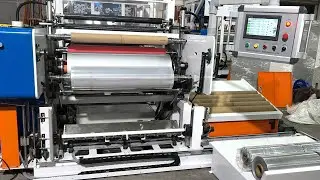 100% Recycle 1000MM Stretch film Machine, Casting 3 Extruder 3 layers 5 lasyers Stretch Film Machine