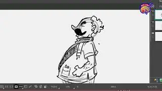 How to draw old character with gun #characterdesign #drawing #illustartion #art #tutorial #howtodraw