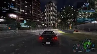 NFS: Underground - Final Rank EDDIE [111] HARD Nissan Skyline r34 vs Nissan Skyline r34
