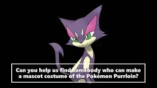 New Pokemon Mascot Costume Ideas Purrloin (Pokemon Black and White)
