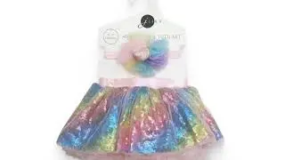 Tutu Skirt Unicorn Newborn Baby Girl Tutu Set