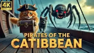 Pirate Cats of the High Seas 🐾 | Cutest & Funny Cats doing human things #catlover #cat
