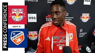 Ronald Donkor | Postmatch Press Conference | New York Red Bulls vs. FC Cincinnati