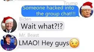 if the US presidents had a group chat (Christmas special)