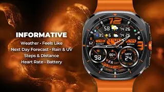 PER32 Ultra Hybrit Watch Face for WearOS
