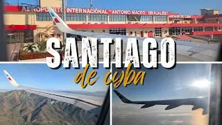 🛬 Aterrizaje en Santiago de Cuba en Airbus A319 | Vuelo Real desde el Pasajero