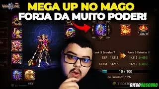 Mega UP no Mago: Forja da Muito PODER no Wartune Ultra!