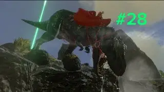 Ark survival evolved mobile (season 1 episode 28)T-rex taming and rough day on Green obelisk