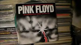 Mega rare Pink Floyd multicolour bootleg vinyl records