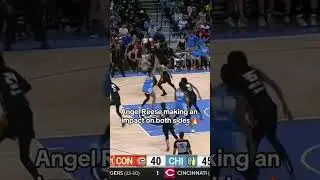 Angel Reese playing both ends 👏