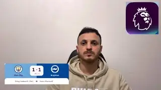 تعادل مانشستر سيتي مع برايتون 1-1 ثالث تعادل على التوالي والسبب جوارديولا؟؟؟ 