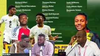 BLACKSTARS SQUAD LIST TO FACE CHAD, MALI..PARTEY RETURNS,FATAWU LEFT OUT DUE TO..TWO NEW#blackstars