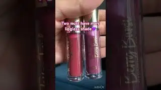 Must have lipgloss mars 💜toffee twirl💜❤️berry burst❤️very beautiful shade..very hydrating.🌸