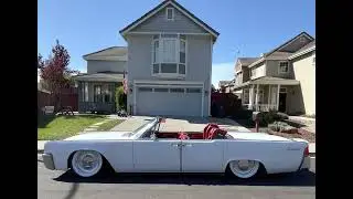 1963 Lincoln Continental Convertible top brought back to life by John 