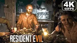 Resident Evil 7 &ndash; The Dinner Scene (Forced to Eat) | Pure Horror Gameplay | PS5 4K HDR