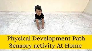 Sensory path | fun activity at home from iParn | Physical Activities Game For toddler /kids